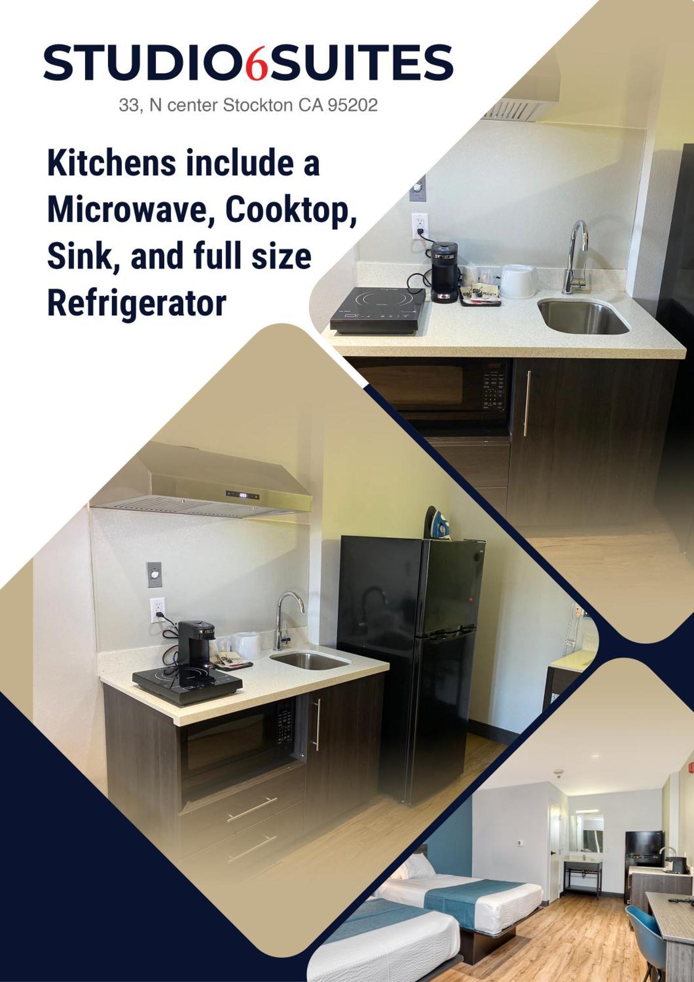 Studio 6 Suites Stockton, Ca Waterfront Zewnętrze zdjęcie